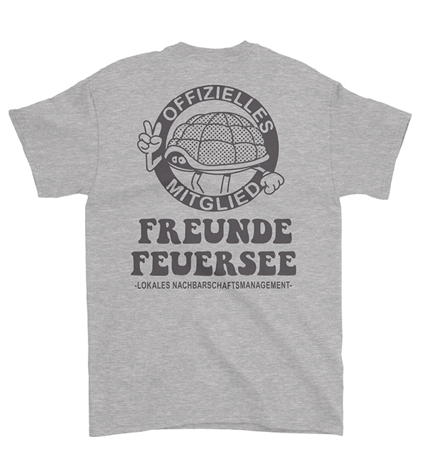 Freunde Feuersee Shirt (grau)